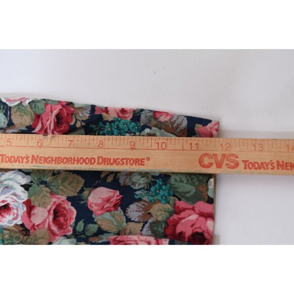 Vintage Maggie Breen Floral 80’sDress Cottagecore Trad Wife Size S READ - Picture 13 of 14